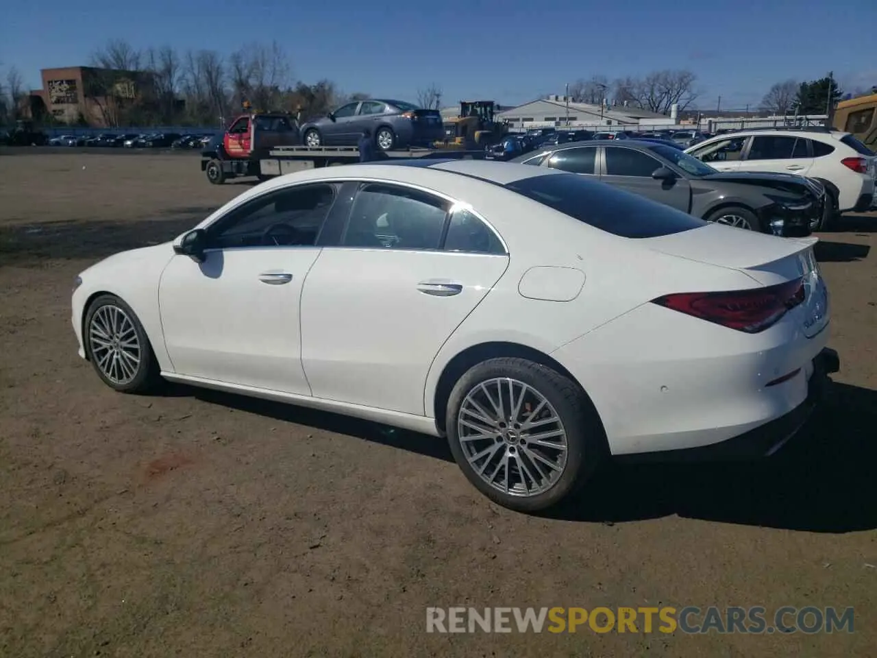 2 Photograph of a damaged car W1K5J4HB5MN187380 MERCEDES-BENZ CLA-CLASS 2021