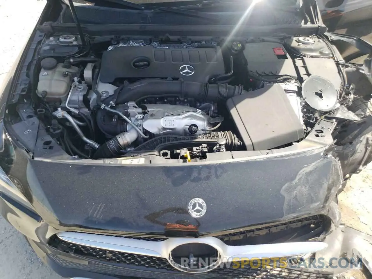 11 Photograph of a damaged car W1K5J4HB5MN187394 MERCEDES-BENZ CLA-CLASS 2021