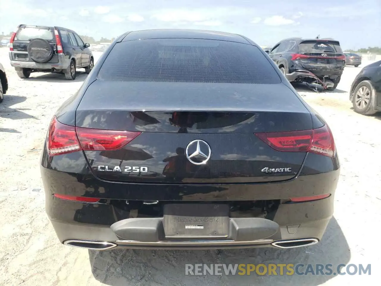 6 Photograph of a damaged car W1K5J4HB5MN187394 MERCEDES-BENZ CLA-CLASS 2021