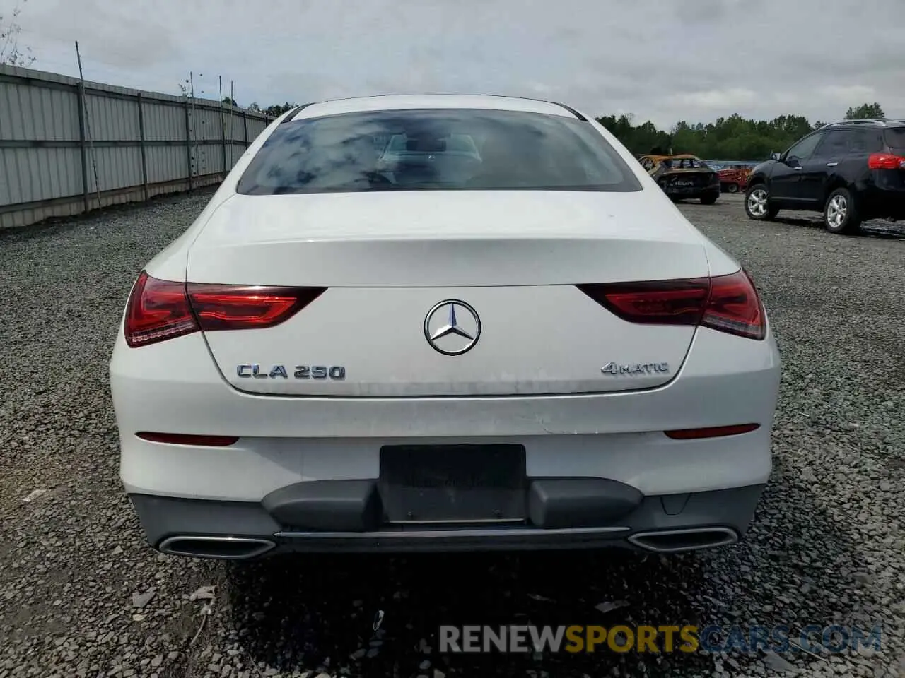 6 Photograph of a damaged car W1K5J4HB6MN191325 MERCEDES-BENZ CLA-CLASS 2021