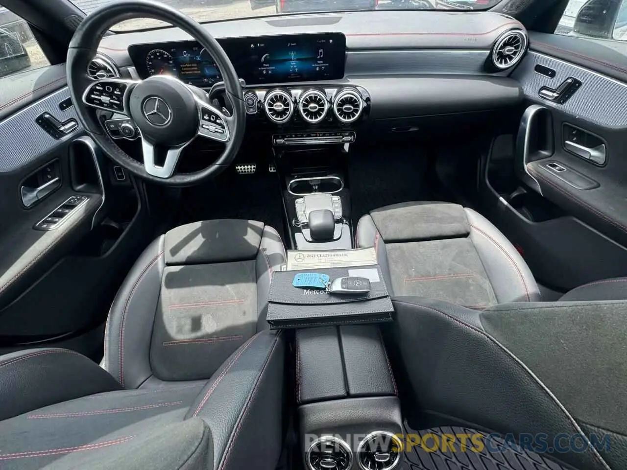 9 Photograph of a damaged car W1K5J4HB7MN179863 MERCEDES-BENZ CLA-CLASS 2021