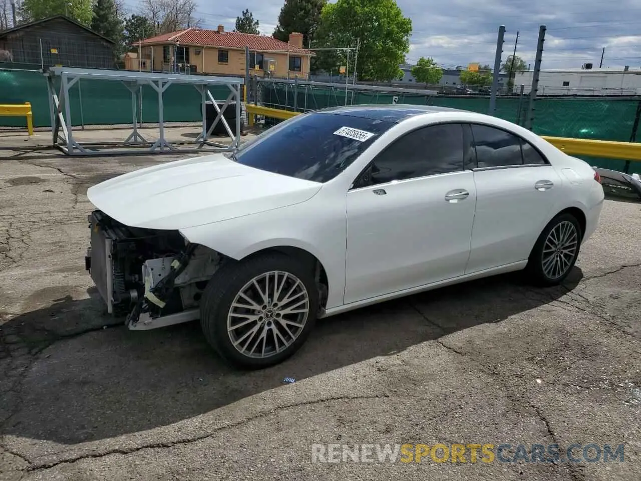 1 Photograph of a damaged car W1K5J4HB8MN170007 MERCEDES-BENZ CLA-CLASS 2021