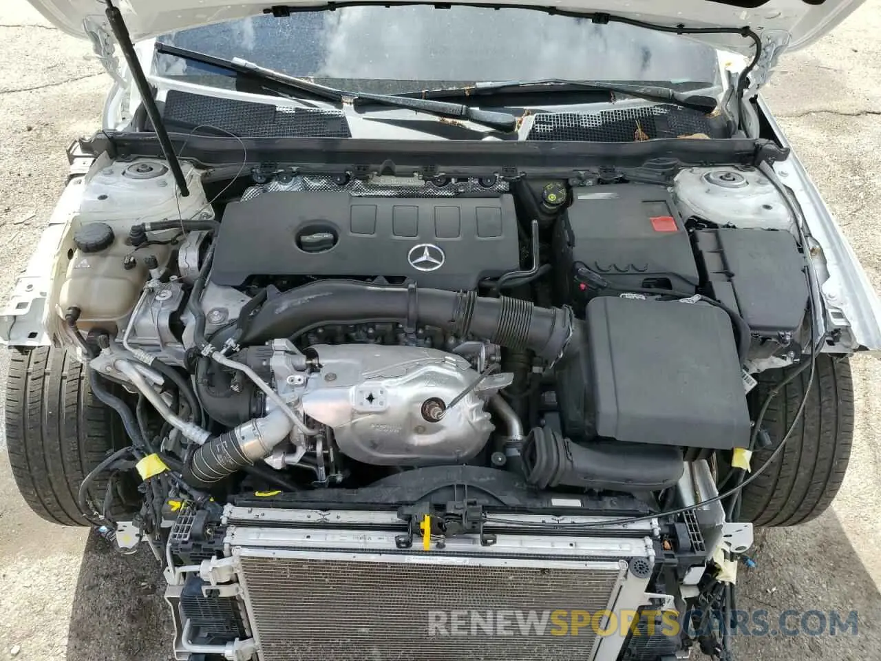 11 Photograph of a damaged car W1K5J4HB8MN170007 MERCEDES-BENZ CLA-CLASS 2021