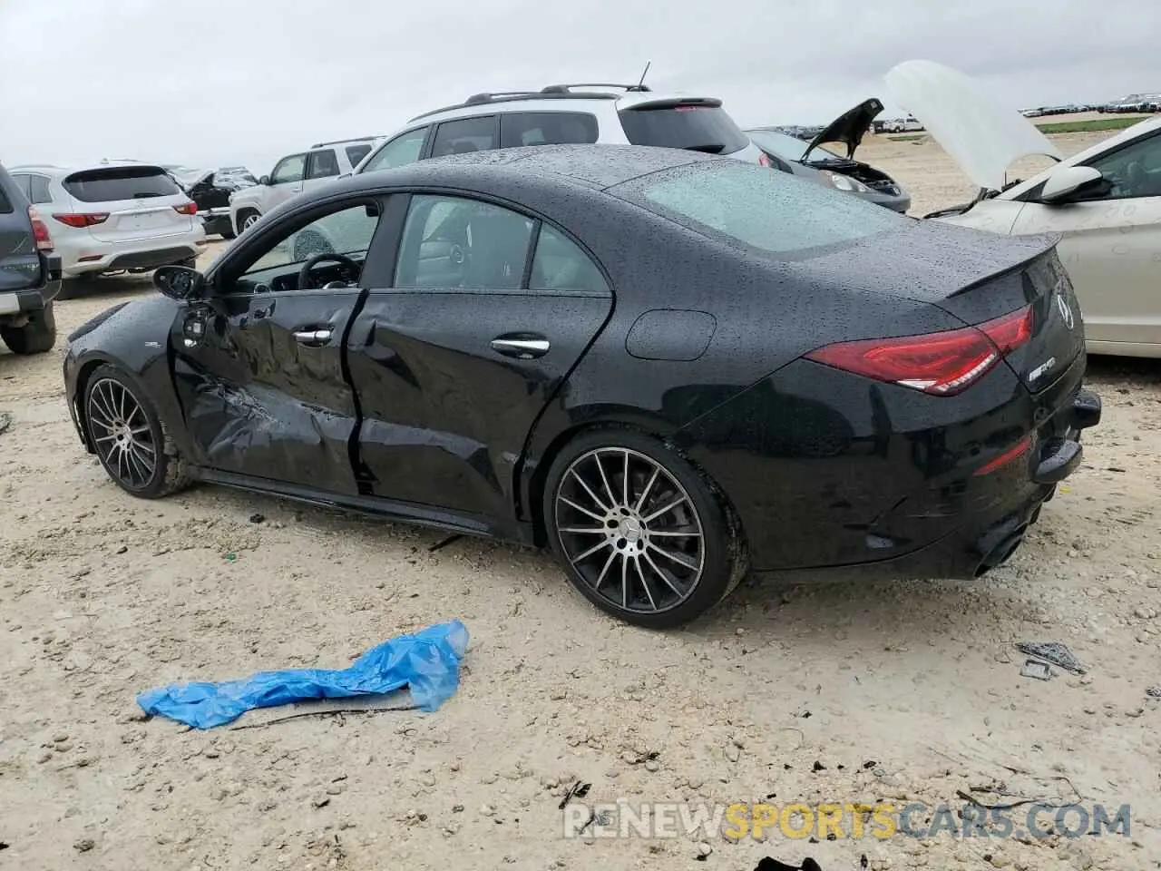 2 Photograph of a damaged car W1K5J5BB5MN180587 MERCEDES-BENZ CLA-CLASS 2021