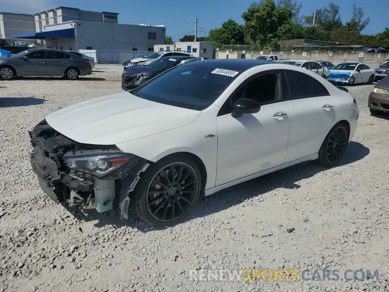 1 Photograph of a damaged car W1K5J5BB5MN220635 MERCEDES-BENZ CLA-CLASS 2021