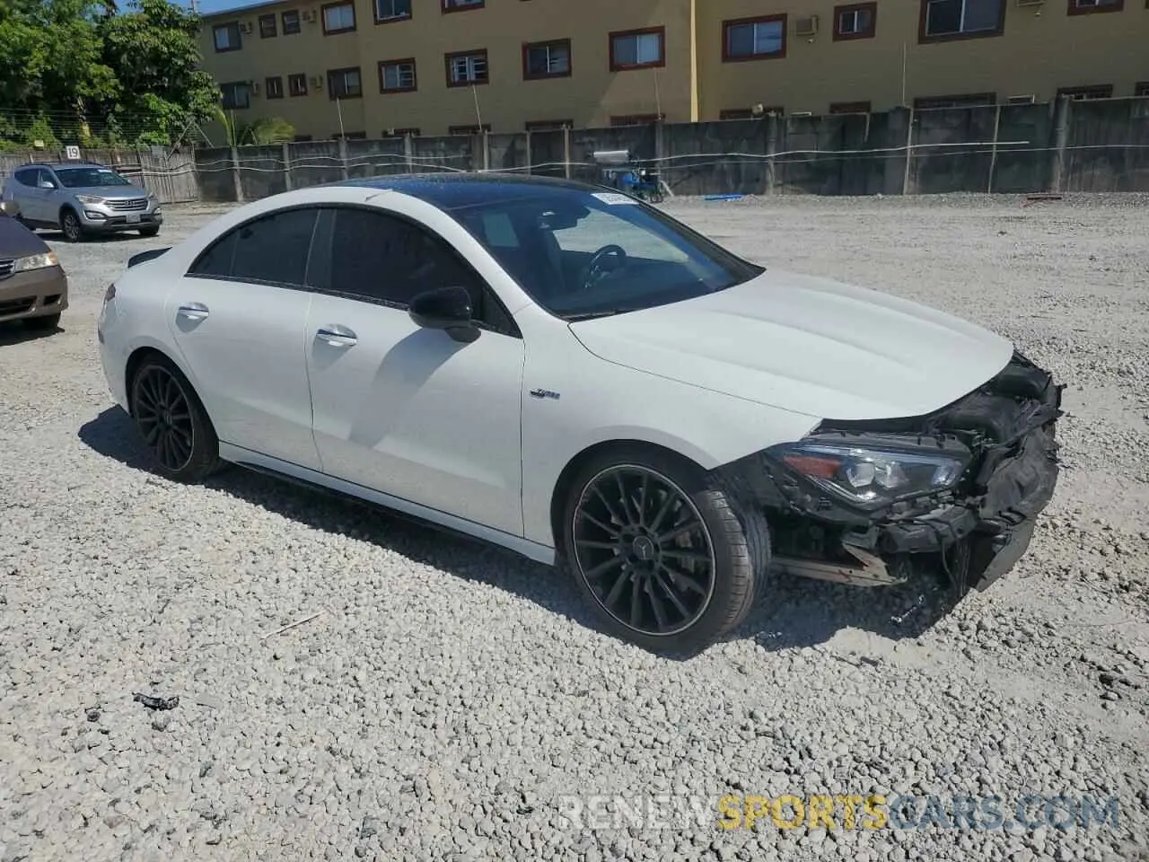 4 Photograph of a damaged car W1K5J5BB5MN220635 MERCEDES-BENZ CLA-CLASS 2021