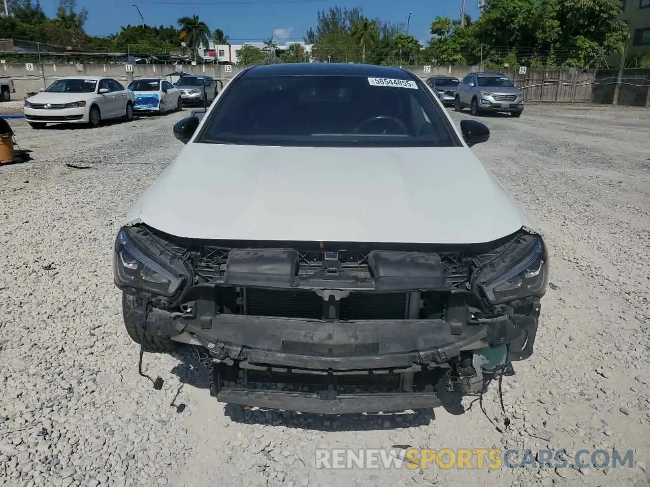5 Photograph of a damaged car W1K5J5BB5MN220635 MERCEDES-BENZ CLA-CLASS 2021