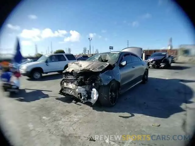 10 Photograph of a damaged car W1K5J5BB8MN177134 MERCEDES-BENZ CLA-CLASS 2021