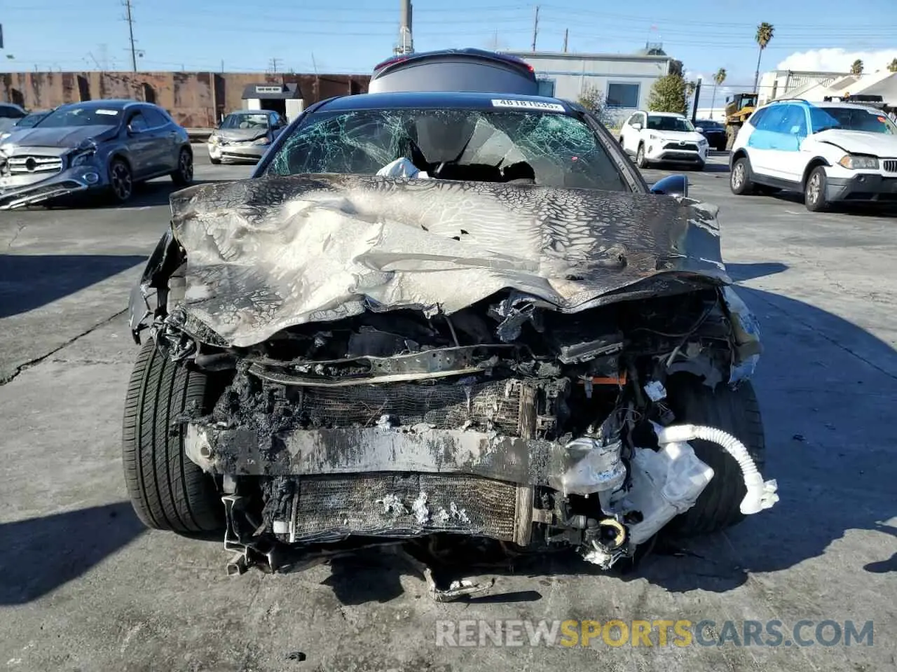 5 Photograph of a damaged car W1K5J5BB8MN177134 MERCEDES-BENZ CLA-CLASS 2021