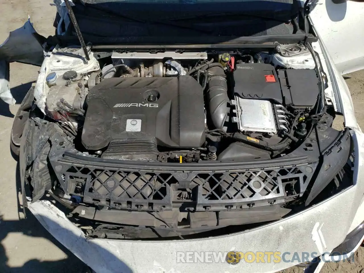 11 Photograph of a damaged car W1K5J5DB0MN180056 MERCEDES-BENZ CLA-CLASS 2021