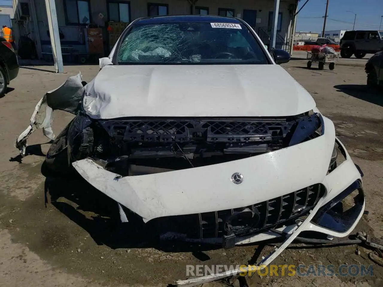 5 Photograph of a damaged car W1K5J5DB0MN180056 MERCEDES-BENZ CLA-CLASS 2021