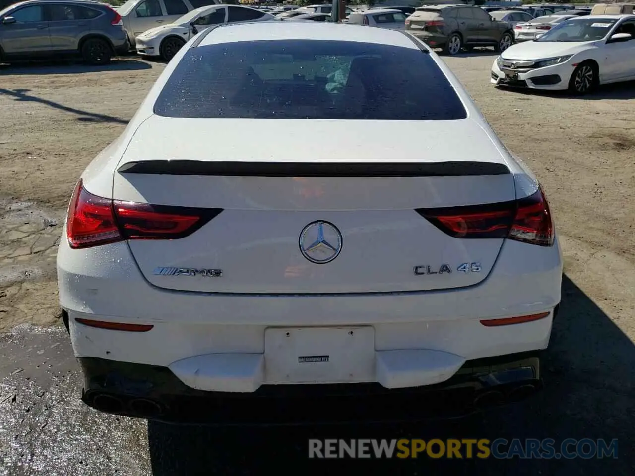6 Photograph of a damaged car W1K5J5DB0MN180056 MERCEDES-BENZ CLA-CLASS 2021