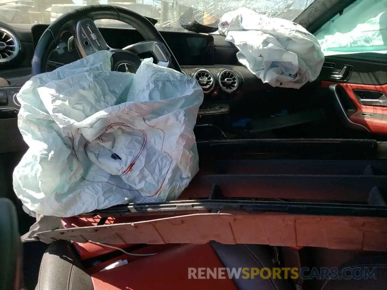 8 Photograph of a damaged car W1K5J5DB0MN180056 MERCEDES-BENZ CLA-CLASS 2021