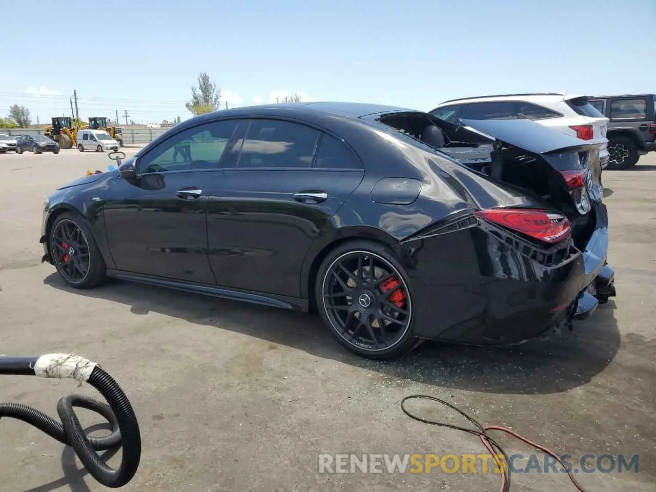 2 Photograph of a damaged car W1K5J5DB2MN162304 MERCEDES-BENZ CLA-CLASS 2021