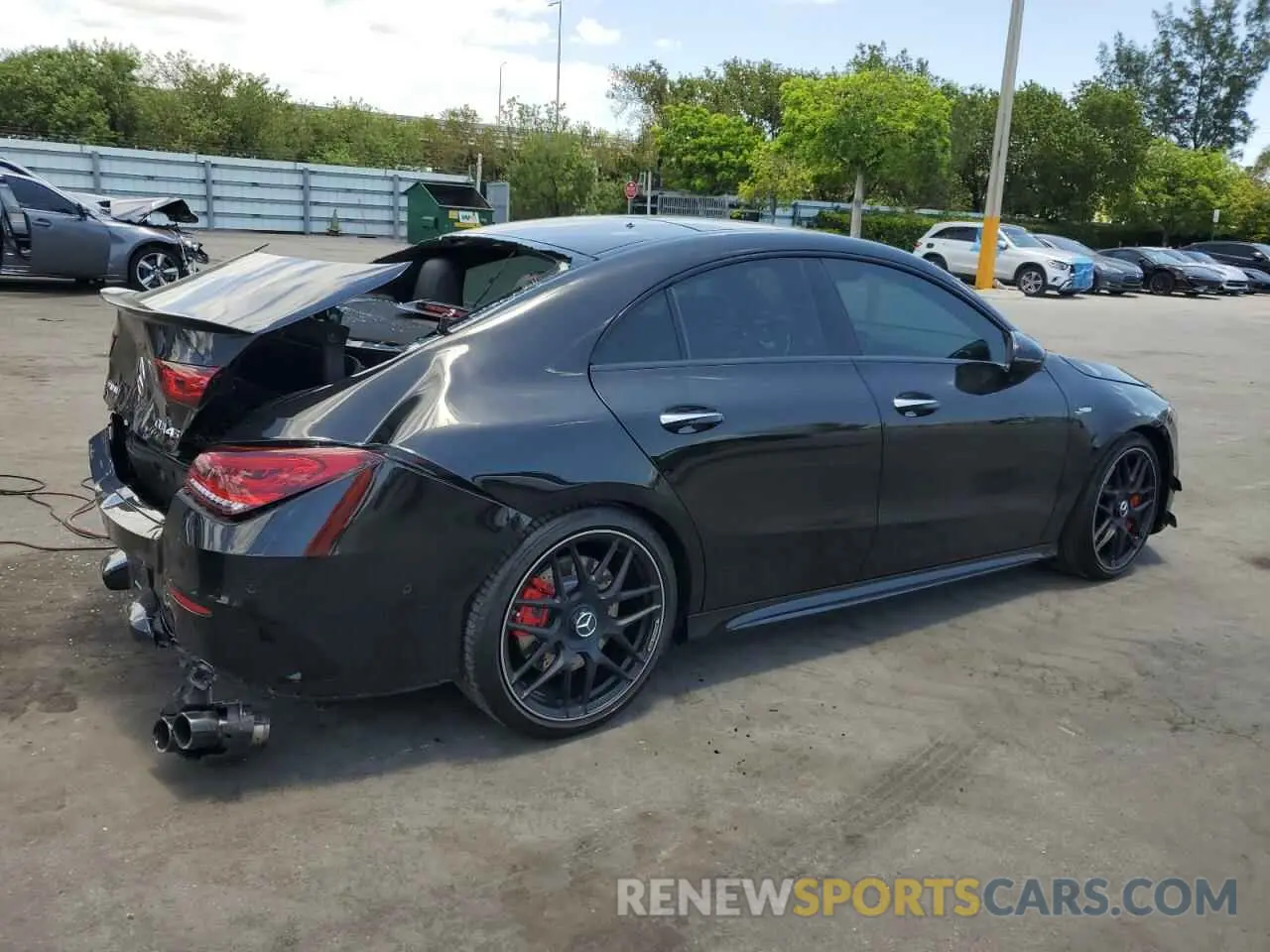 3 Photograph of a damaged car W1K5J5DB2MN162304 MERCEDES-BENZ CLA-CLASS 2021