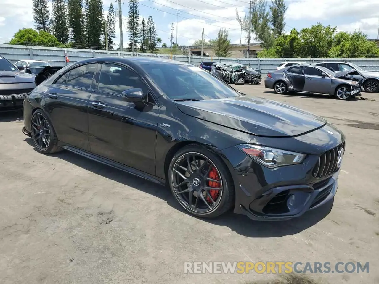 4 Photograph of a damaged car W1K5J5DB2MN162304 MERCEDES-BENZ CLA-CLASS 2021