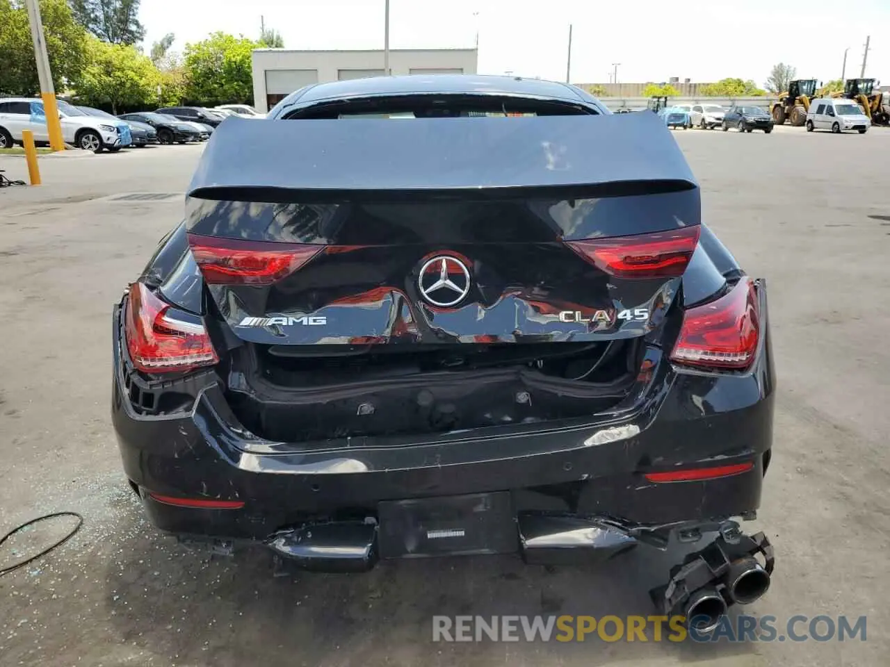 6 Photograph of a damaged car W1K5J5DB2MN162304 MERCEDES-BENZ CLA-CLASS 2021