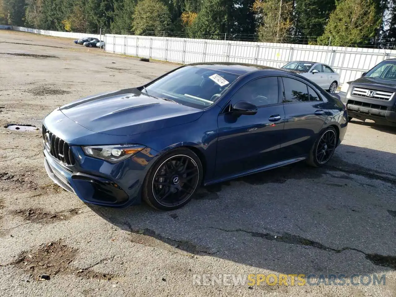 1 Photograph of a damaged car W1K5J5DB5MN186242 MERCEDES-BENZ CLA-CLASS 2021