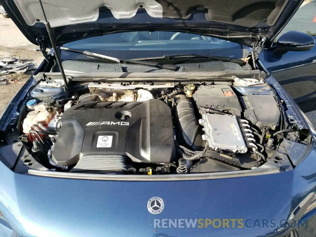 11 Photograph of a damaged car W1K5J5DB5MN186242 MERCEDES-BENZ CLA-CLASS 2021