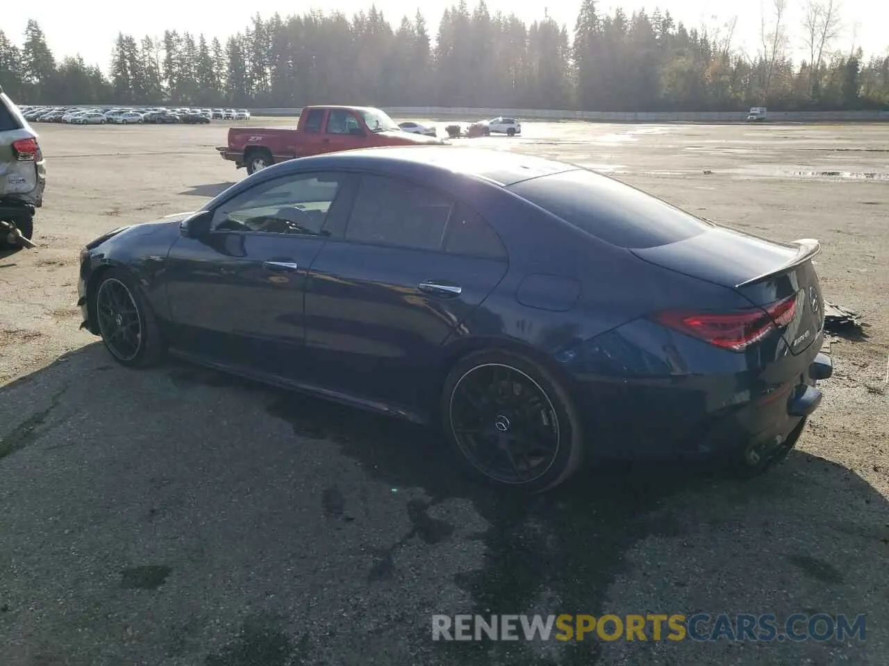 2 Photograph of a damaged car W1K5J5DB5MN186242 MERCEDES-BENZ CLA-CLASS 2021
