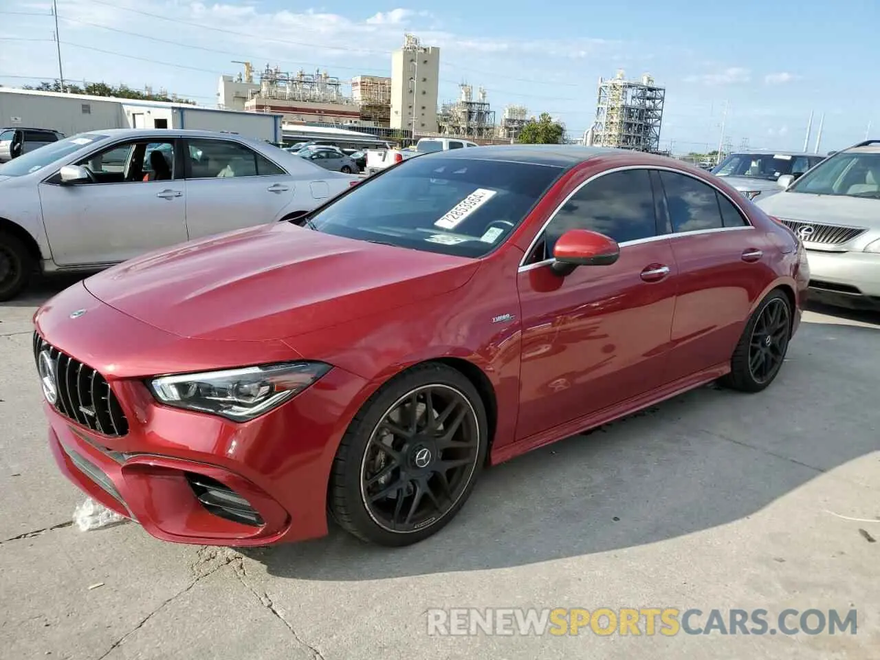 1 Photograph of a damaged car W1K5J5DB8MN170617 MERCEDES-BENZ CLA-CLASS 2021