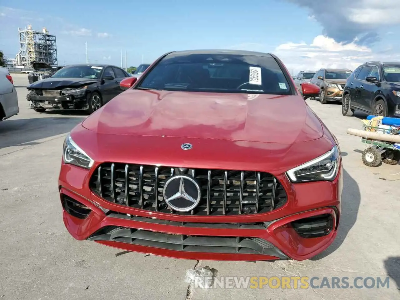 5 Photograph of a damaged car W1K5J5DB8MN170617 MERCEDES-BENZ CLA-CLASS 2021