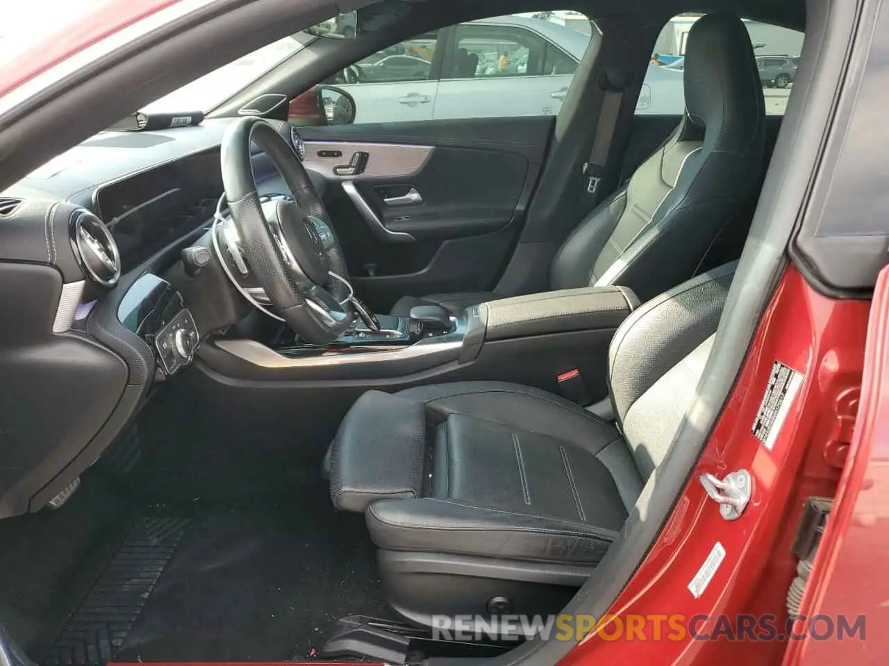 7 Photograph of a damaged car W1K5J5DB8MN170617 MERCEDES-BENZ CLA-CLASS 2021