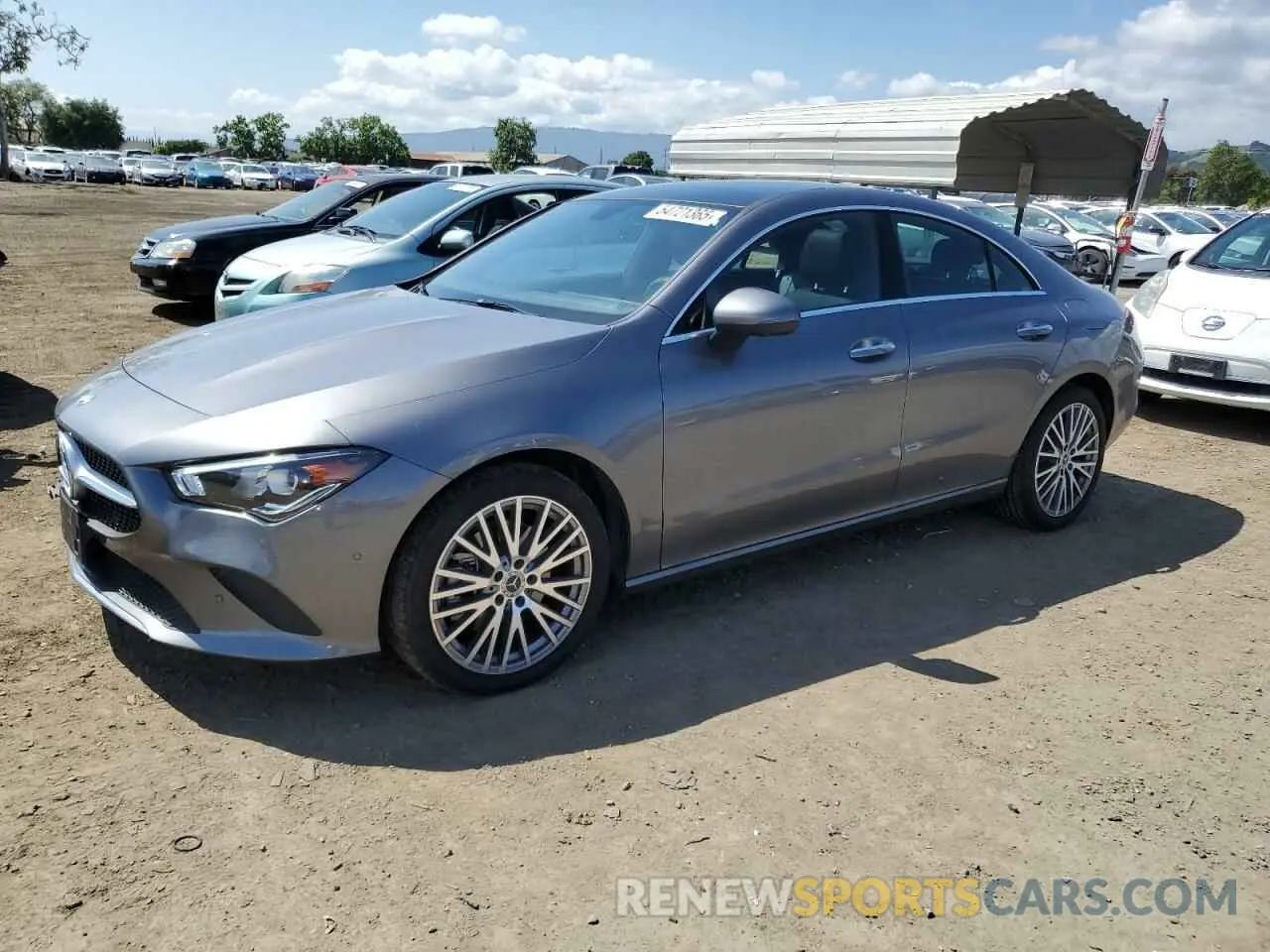 1 Photograph of a damaged car W1K5J4GB3NN270521 MERCEDES-BENZ CLA-CLASS 2022