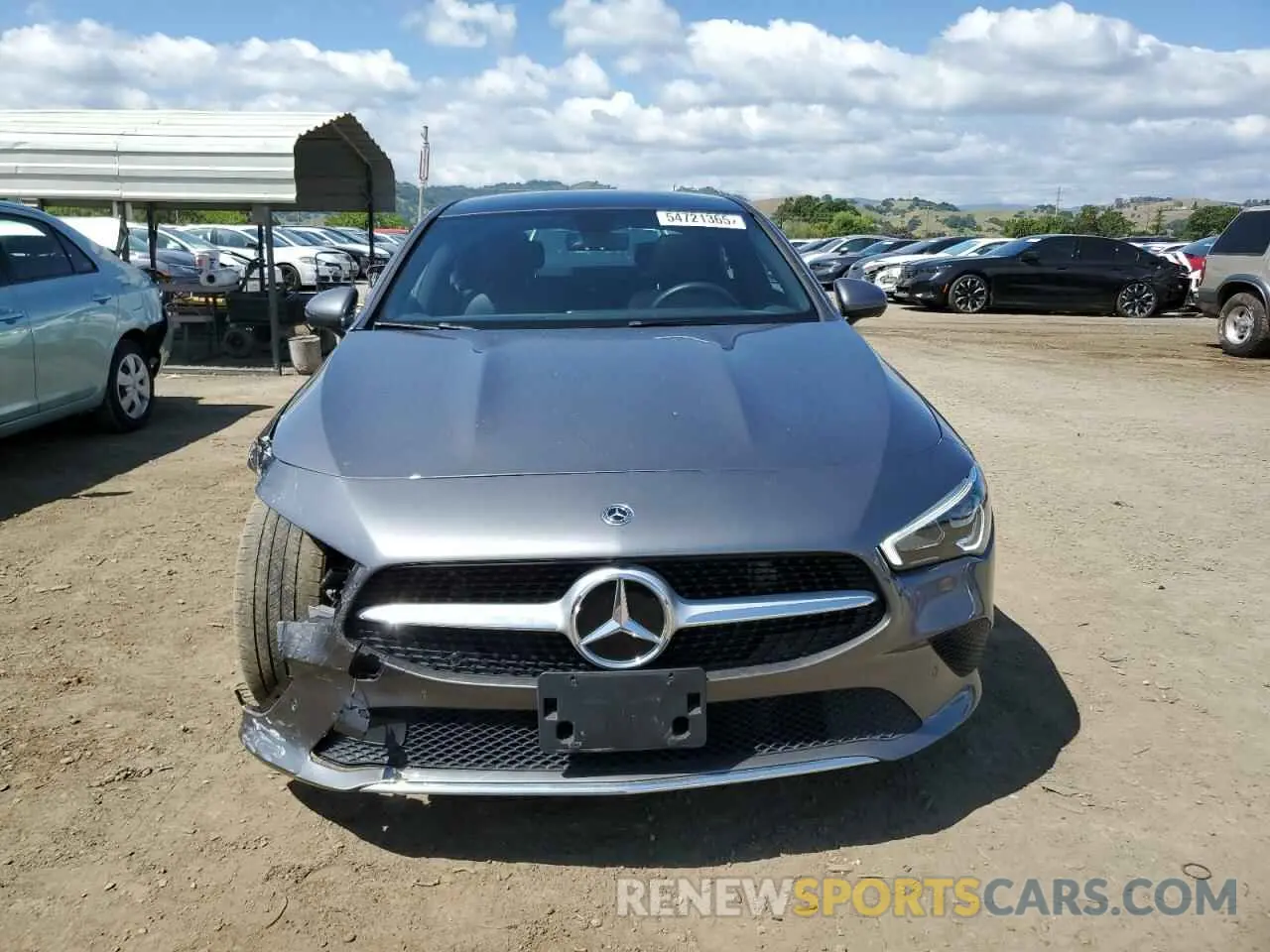 5 Photograph of a damaged car W1K5J4GB3NN270521 MERCEDES-BENZ CLA-CLASS 2022