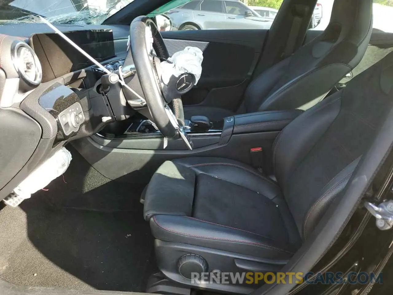 7 Photograph of a damaged car W1K5J4GB4NN293323 MERCEDES-BENZ CLA-CLASS 2022