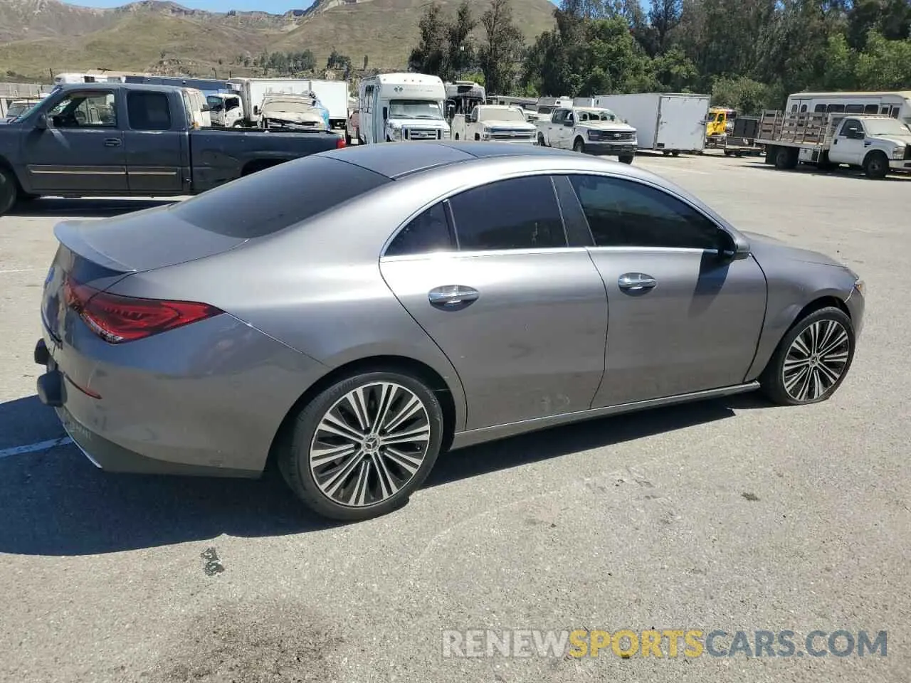 3 Photograph of a damaged car W1K5J4GB4NN321069 MERCEDES-BENZ CLA-CLASS 2022