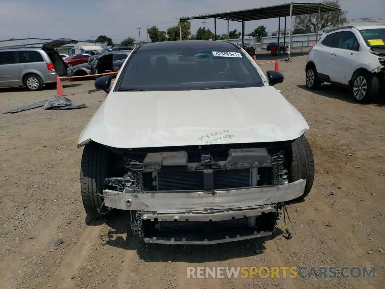 5 Photograph of a damaged car W1K5J4GB6NN285918 MERCEDES-BENZ CLA-CLASS 2022