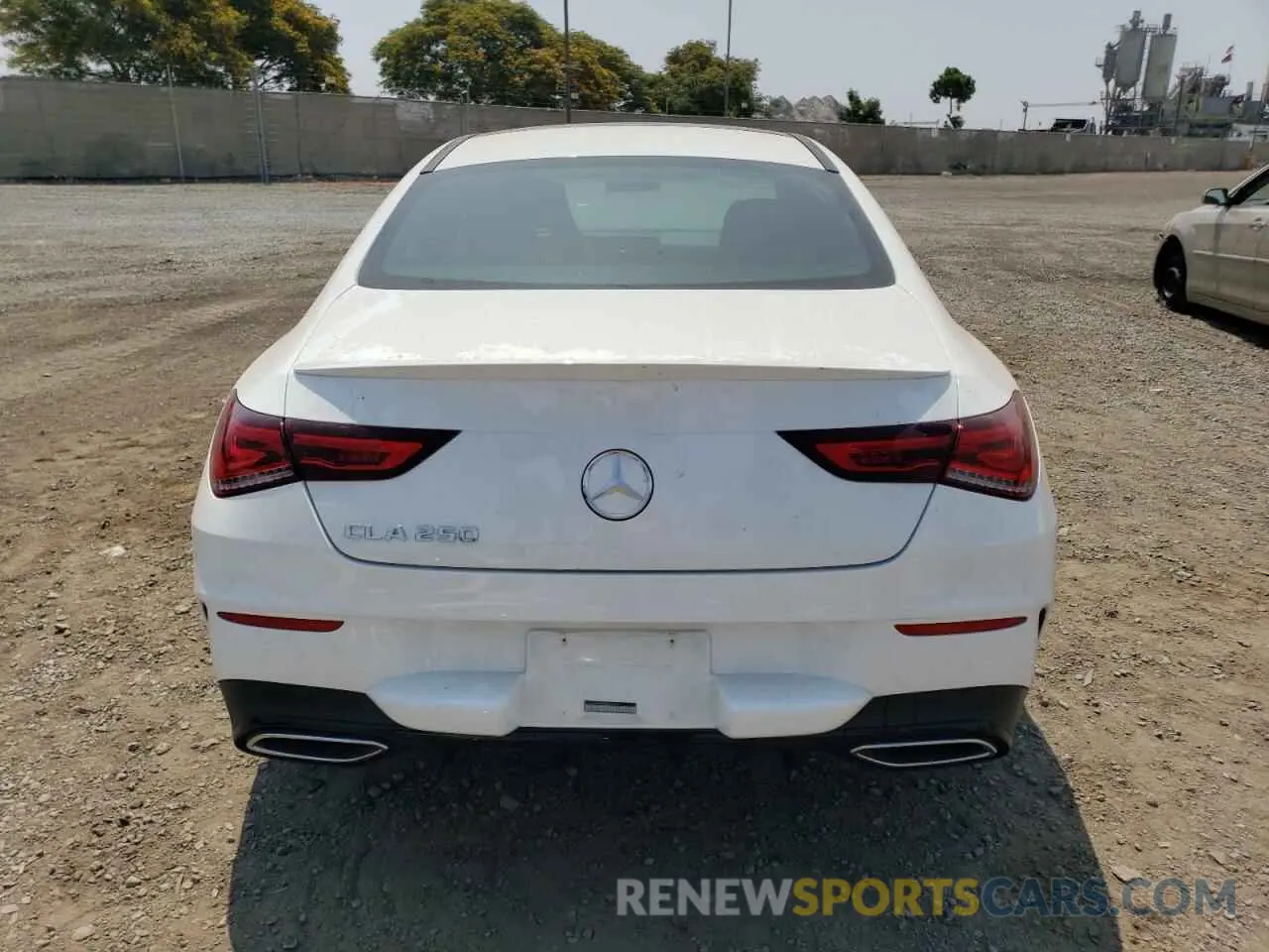 6 Photograph of a damaged car W1K5J4GB6NN285918 MERCEDES-BENZ CLA-CLASS 2022