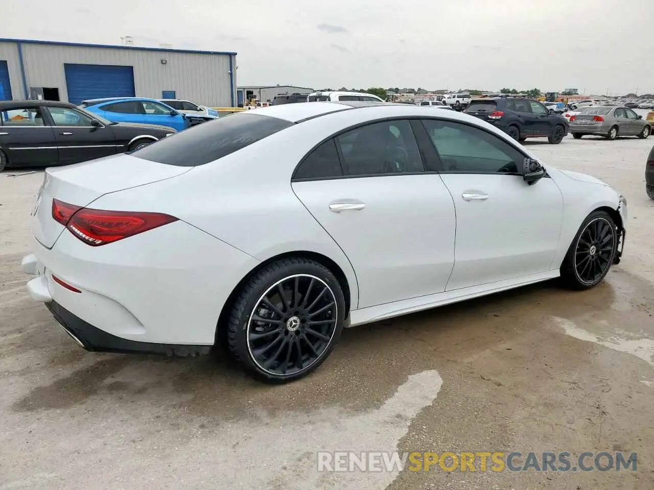 3 Photograph of a damaged car W1K5J4GB9NN318183 MERCEDES-BENZ CLA-CLASS 2022