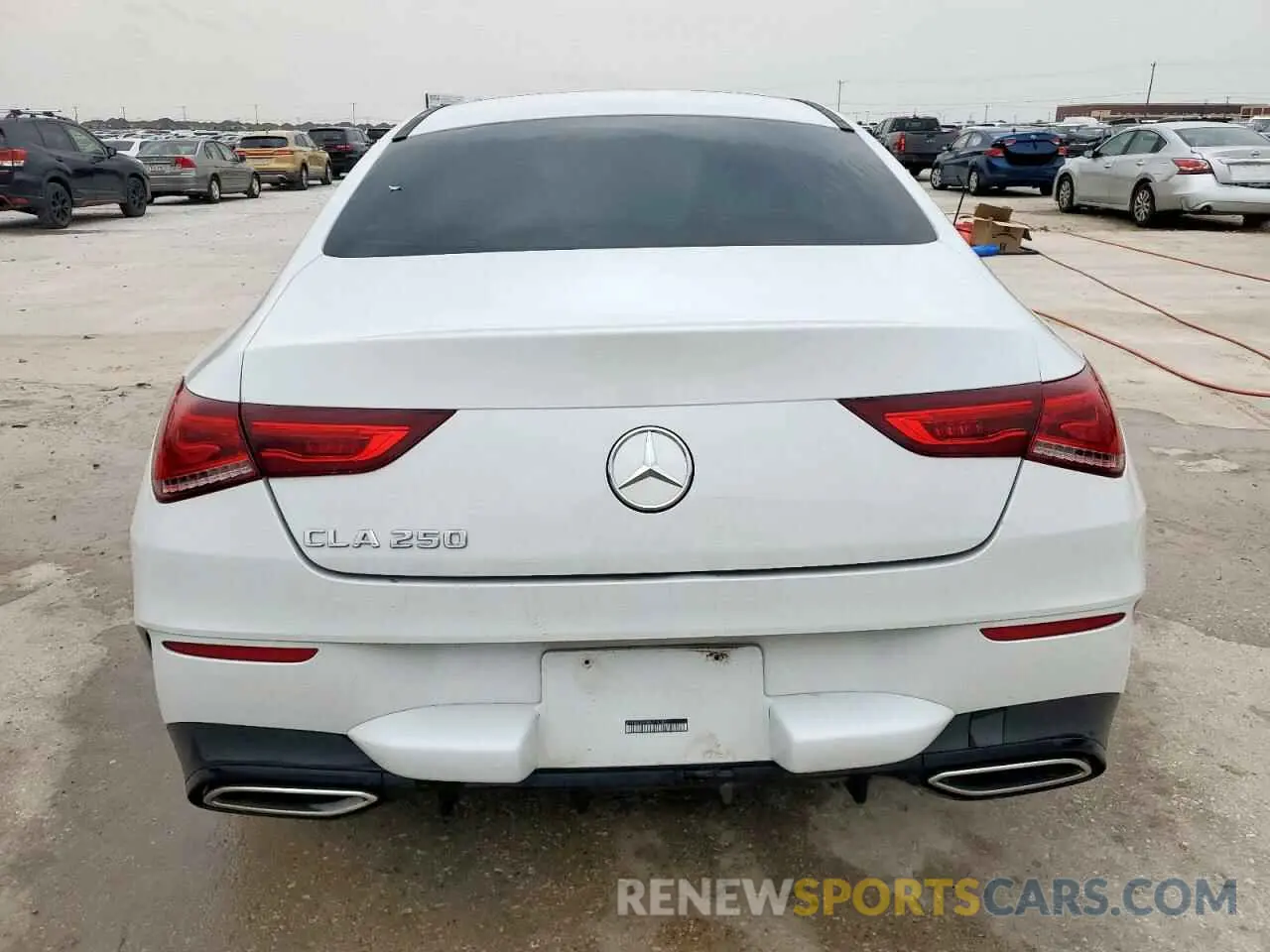 6 Photograph of a damaged car W1K5J4GB9NN318183 MERCEDES-BENZ CLA-CLASS 2022