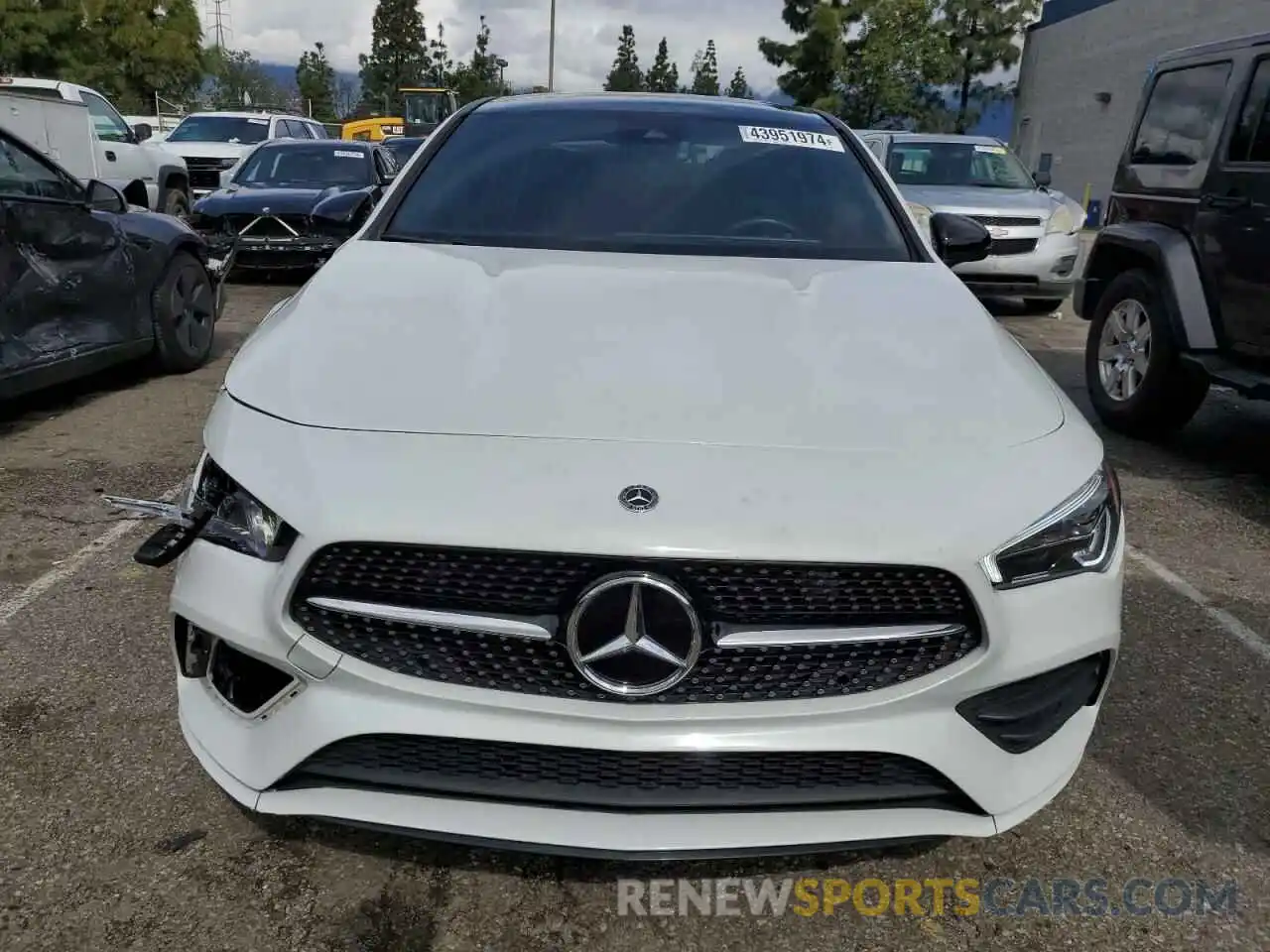 5 Photograph of a damaged car W1K5J4GBXNN320203 MERCEDES-BENZ CLA-CLASS 2022