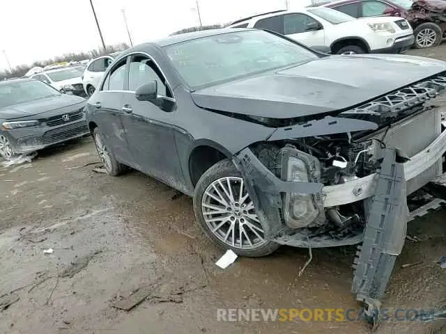 10 Photograph of a damaged car W1K5J4HB2NN299023 MERCEDES-BENZ CLA-CLASS 2022