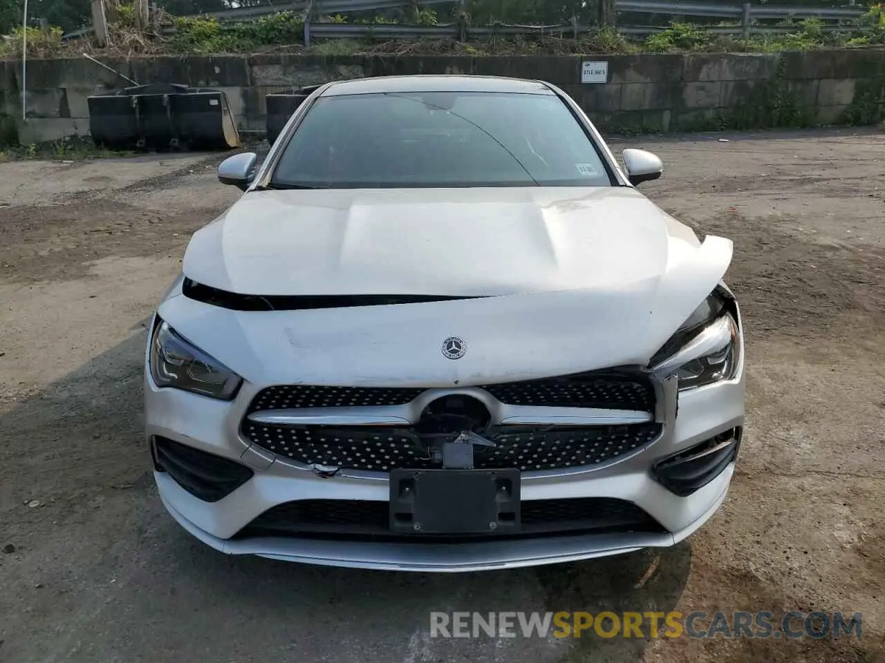 5 Photograph of a damaged car W1K5J4HB4NN263415 MERCEDES-BENZ CLA-CLASS 2022