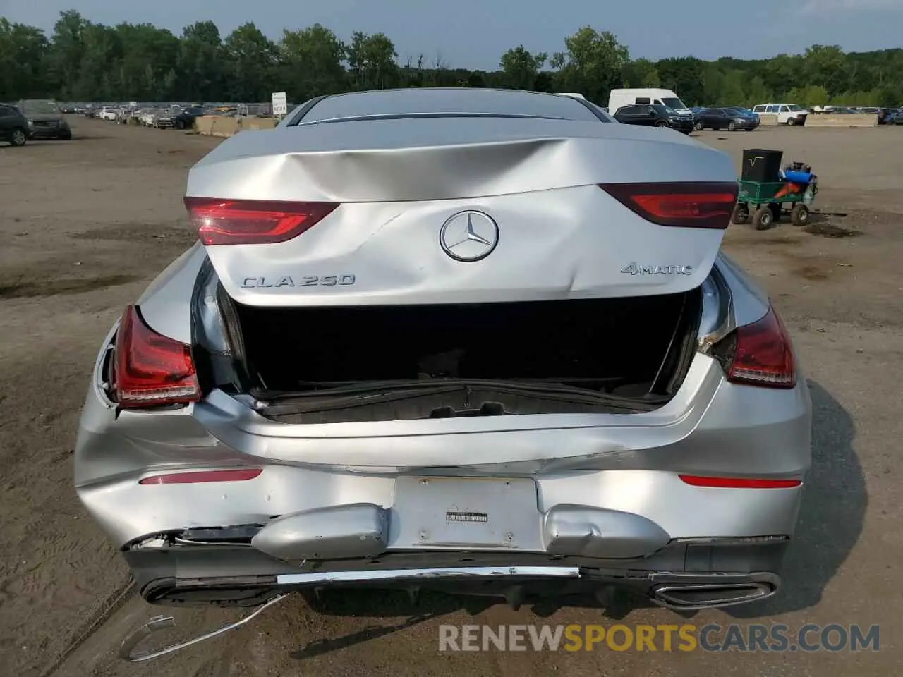 6 Photograph of a damaged car W1K5J4HB4NN263415 MERCEDES-BENZ CLA-CLASS 2022