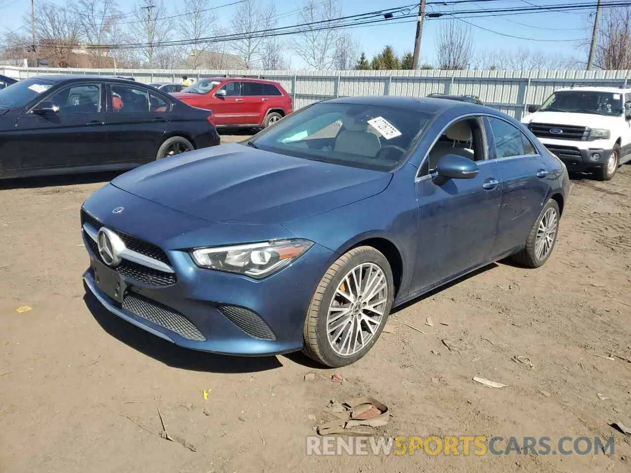 1 Photograph of a damaged car W1K5J4HB5NN253508 MERCEDES-BENZ CLA-CLASS 2022