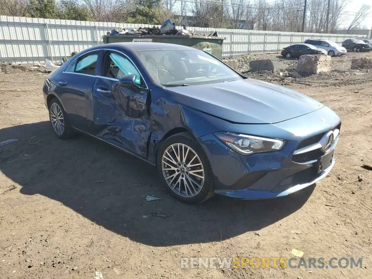 4 Photograph of a damaged car W1K5J4HB5NN253508 MERCEDES-BENZ CLA-CLASS 2022