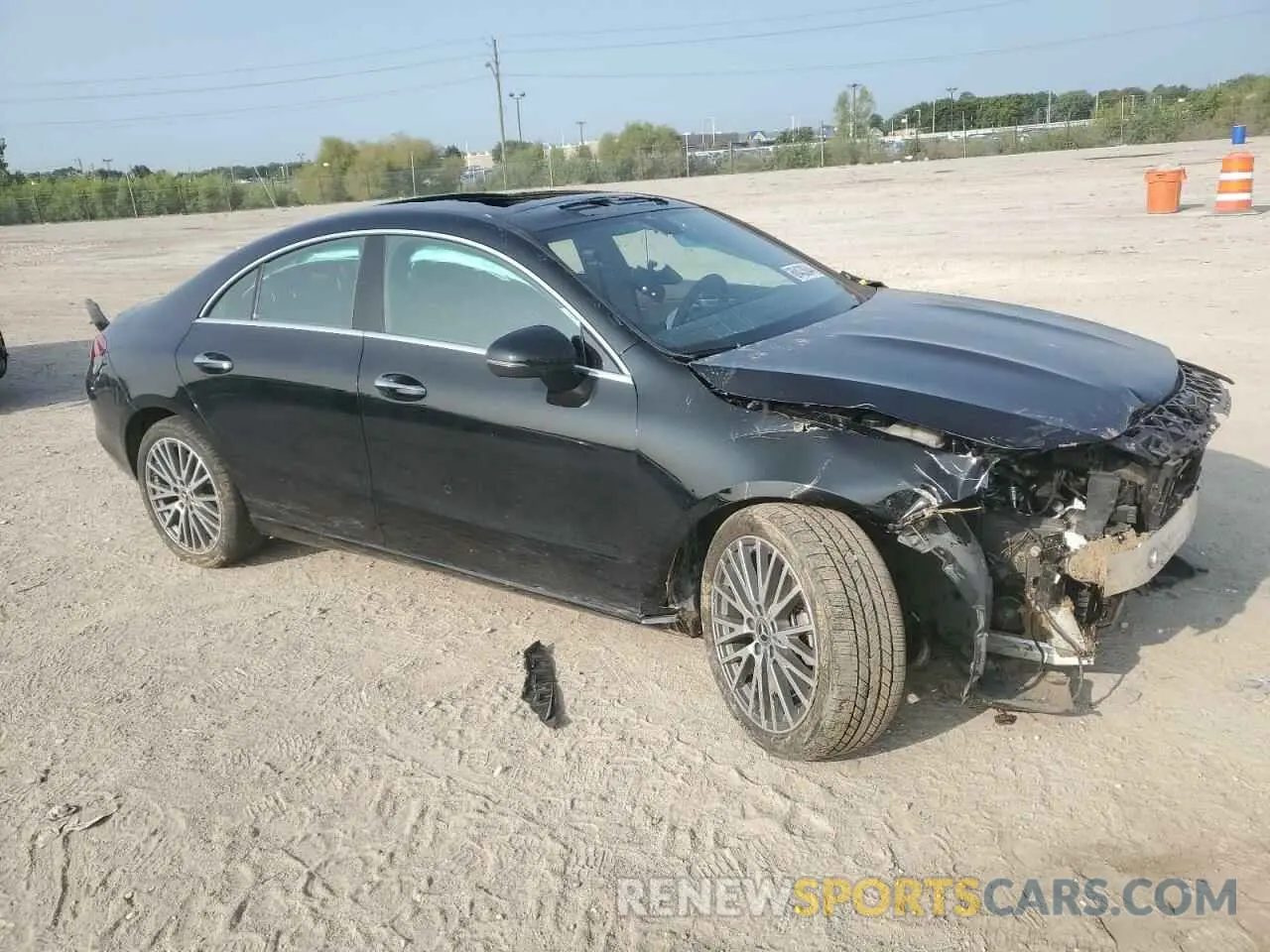 4 Photograph of a damaged car W1K5J4HB8NN259805 MERCEDES-BENZ CLA-CLASS 2022