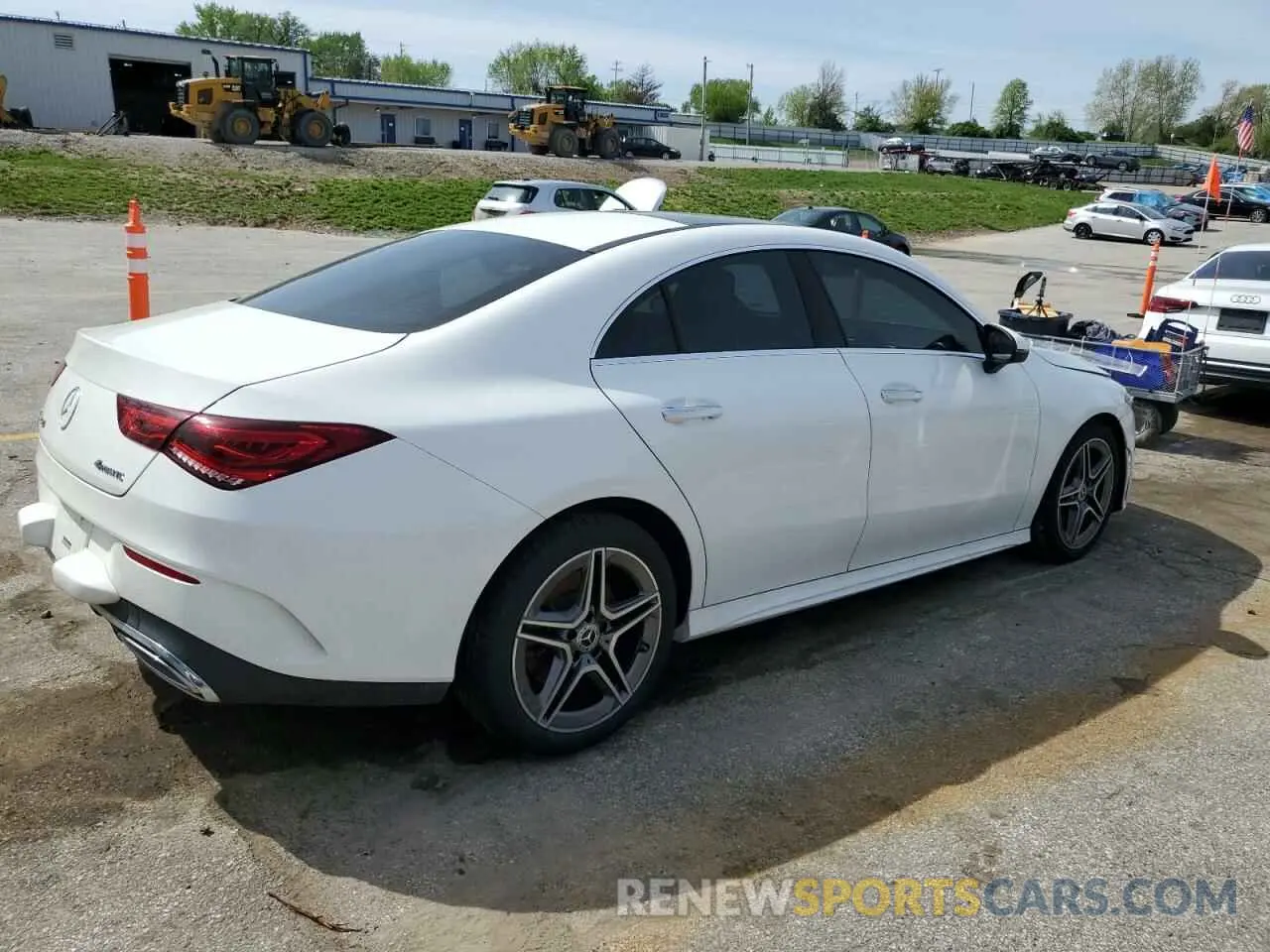 3 Photograph of a damaged car W1K5J4HB8NN299396 MERCEDES-BENZ CLA-CLASS 2022