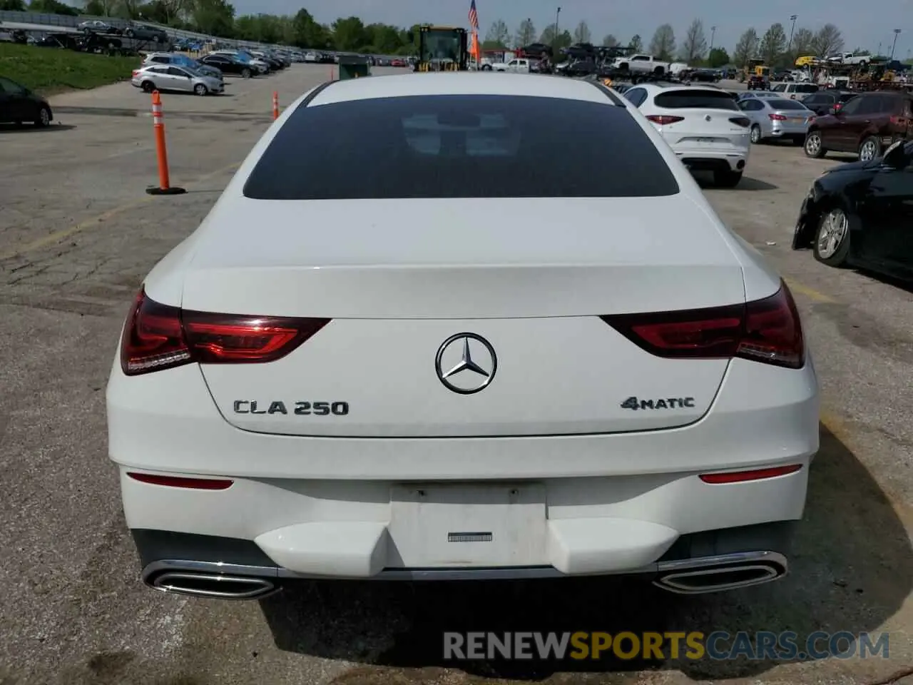 6 Photograph of a damaged car W1K5J4HB8NN299396 MERCEDES-BENZ CLA-CLASS 2022