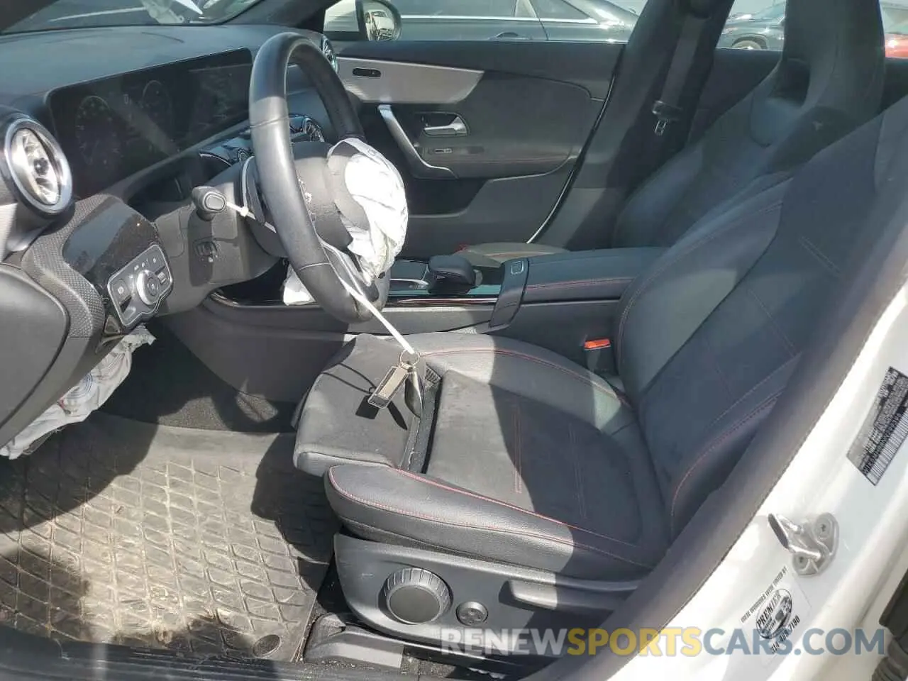 7 Photograph of a damaged car W1K5J4HB8NN299396 MERCEDES-BENZ CLA-CLASS 2022