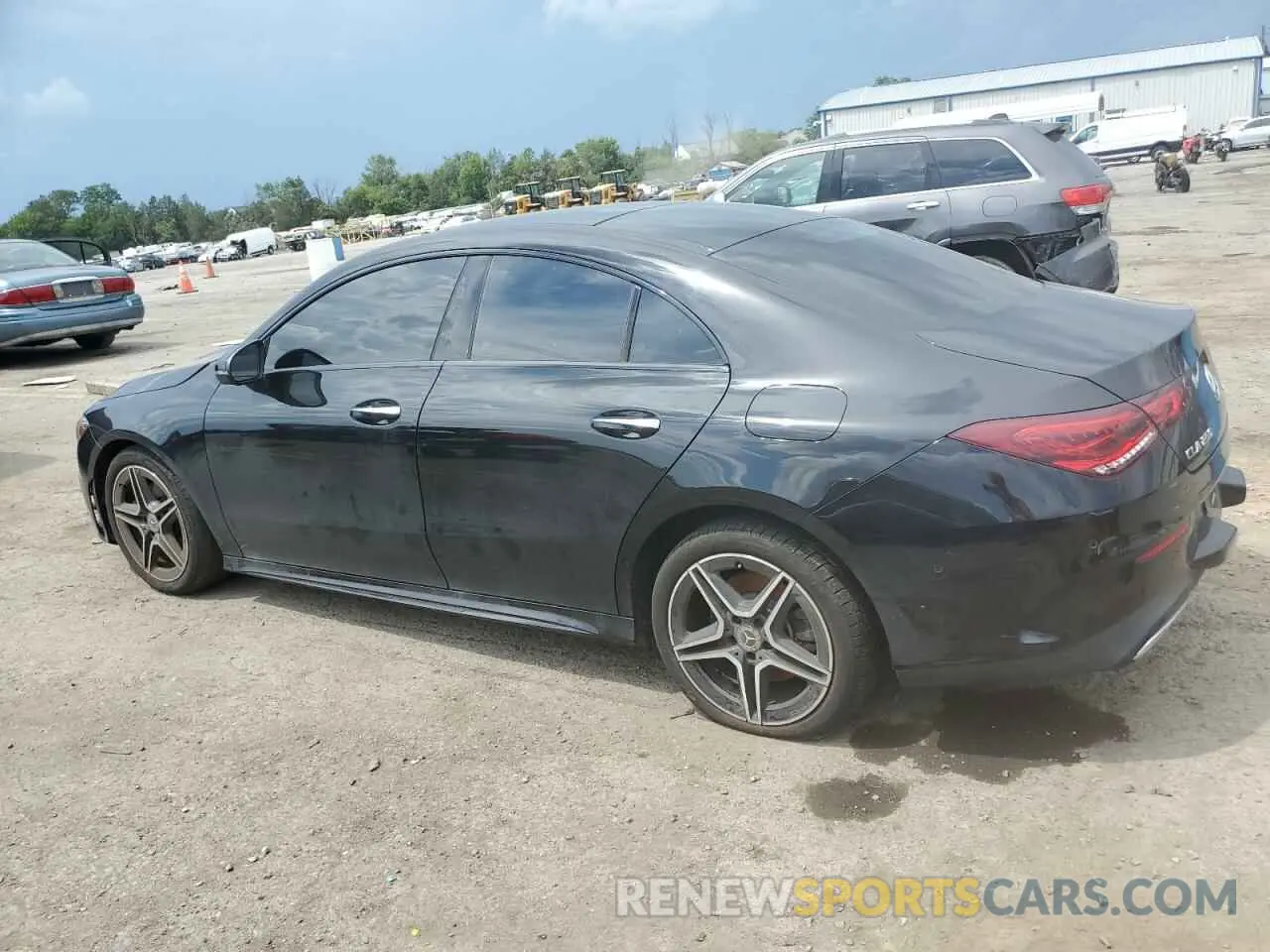 2 Photograph of a damaged car W1K5J4HB9NN300877 MERCEDES-BENZ CLA-CLASS 2022