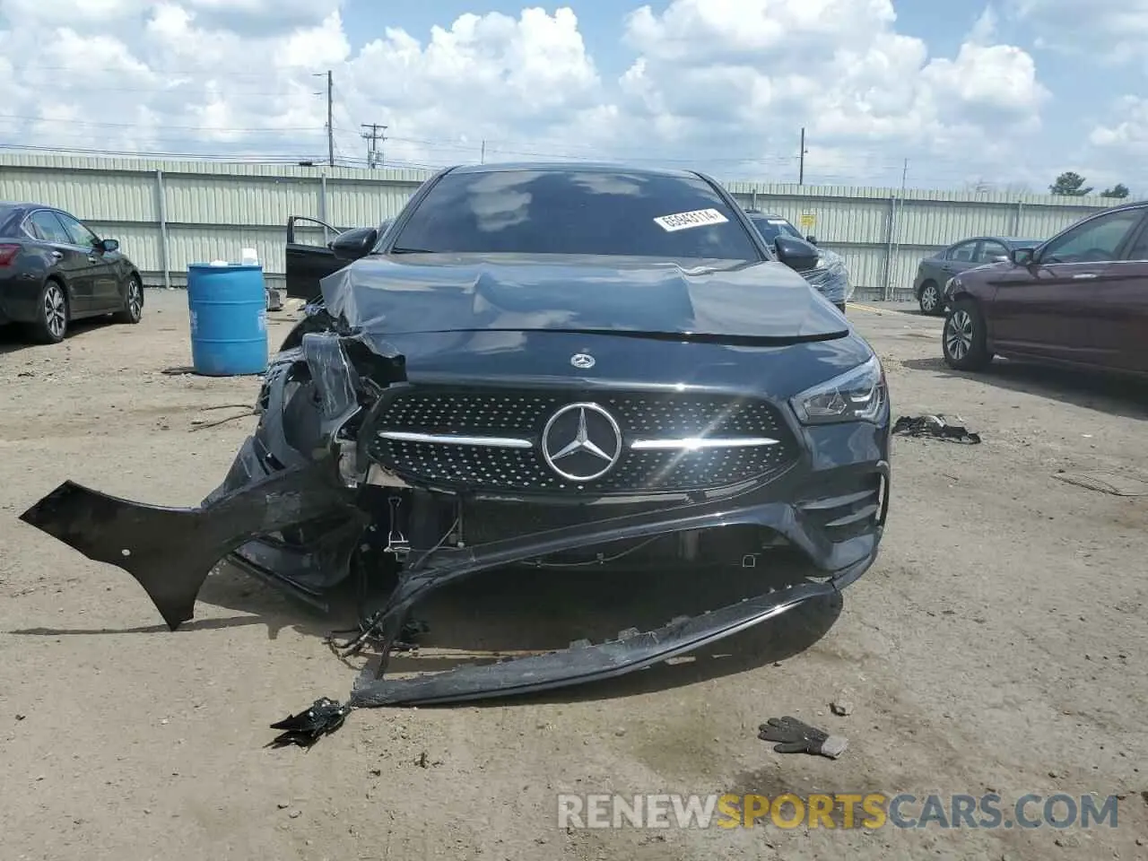 5 Photograph of a damaged car W1K5J4HB9NN300877 MERCEDES-BENZ CLA-CLASS 2022
