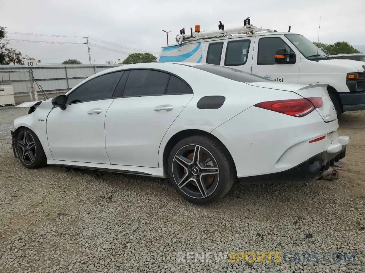 2 Photograph of a damaged car W1K5J5BB0NN267492 MERCEDES-BENZ CLA-CLASS 2022