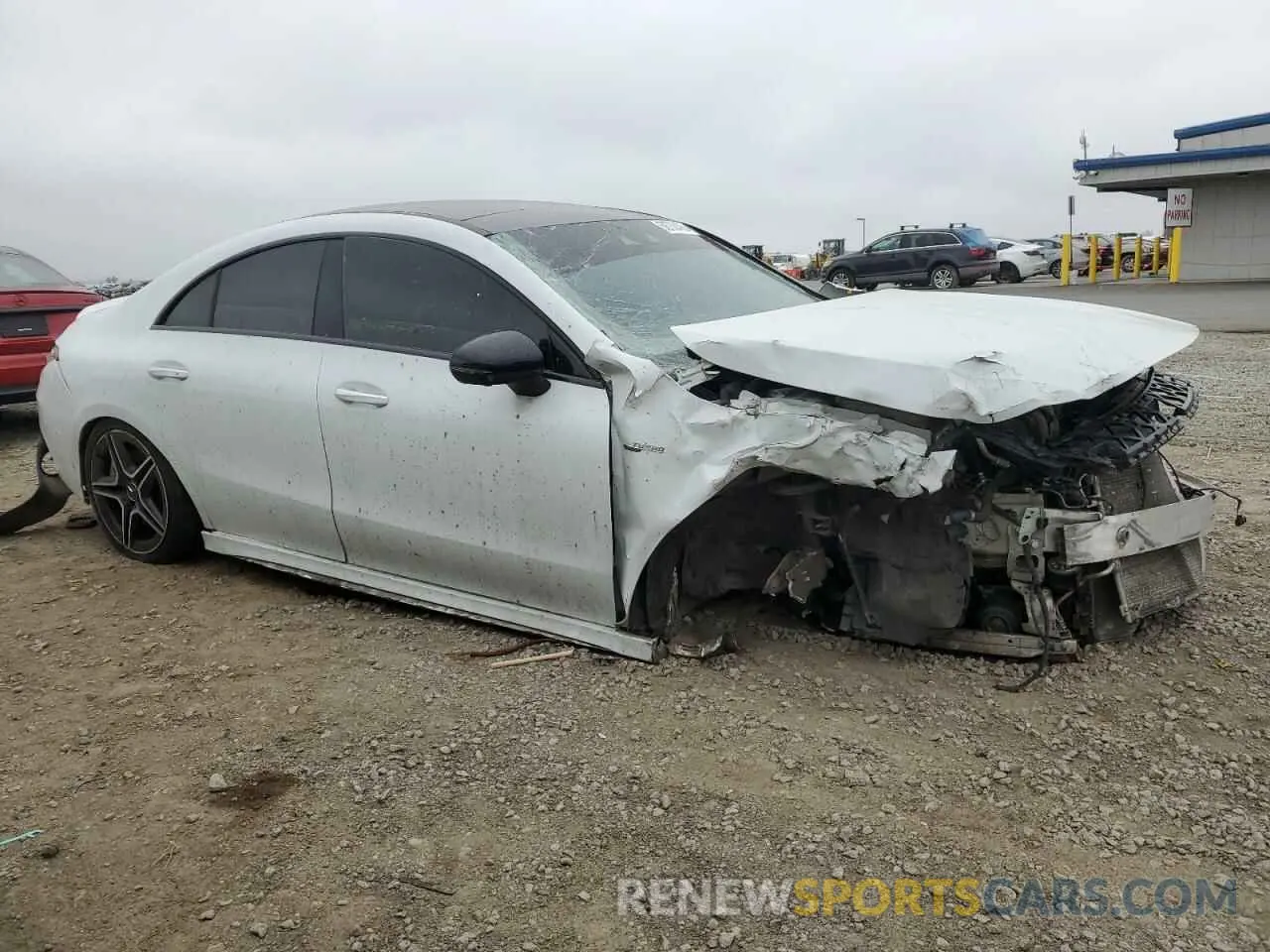 4 Photograph of a damaged car W1K5J5BB0NN267492 MERCEDES-BENZ CLA-CLASS 2022