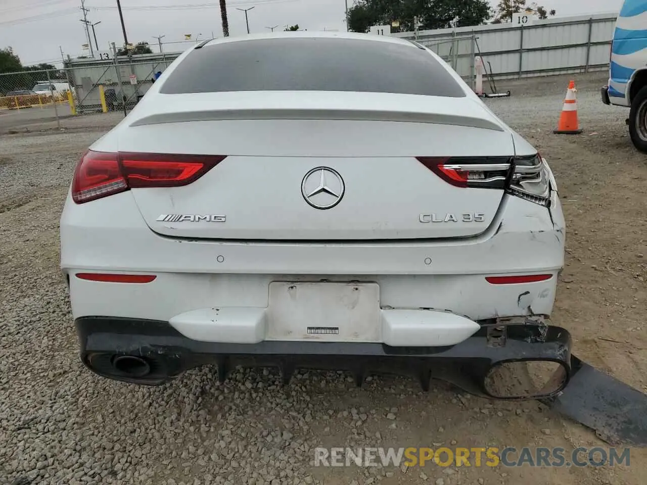 6 Photograph of a damaged car W1K5J5BB0NN267492 MERCEDES-BENZ CLA-CLASS 2022